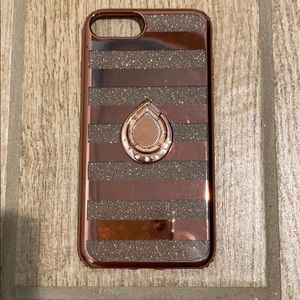 iPhone 7 Plus case with ring